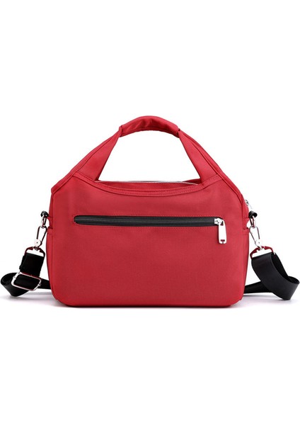 Pembe Oxford Su Geçirmez Tek Omuz Crossbody Seyahat Kadın Tote Çantası (Yurt Dışından) fırsatları