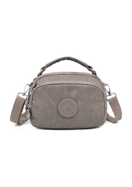 Donuk Renk Sıcak Satış Kadın Omuz Saf Renk Tote Açık Kanvas Fermuar Messenger Crossbody Cумка Женская Çantası (Yurt Dışından)