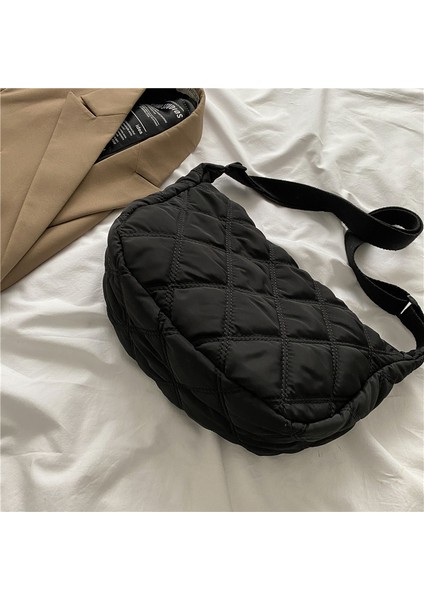 Tavşan Nakış Kadın Için Crossbody Büyük Kapasiteli Omuz Askılı Kadın Popüler Hobos Alışveriş Sac Çantası (Yurt Dışından) modelleri
