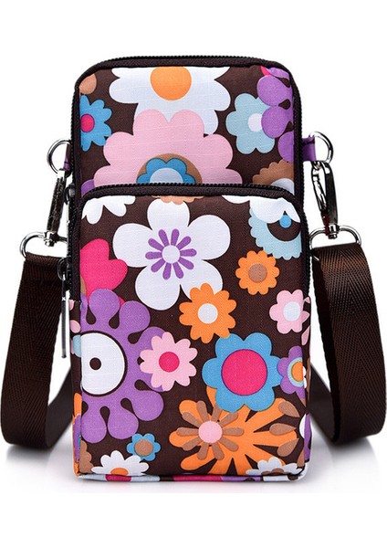 A7 Omuz Kadın Cep Telefonu Mini Kadın Messenger Kadın Cüzdan 2023 Crossbody Spor Cüzdan Çantası (Yurt Dışından)