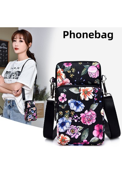 A7 Omuz Kadın Cep Telefonu Mini Kadın Messenger Kadın Cüzdan 2023 Crossbody Spor Cüzdan Çantası (Yurt Dışından) fiyatları