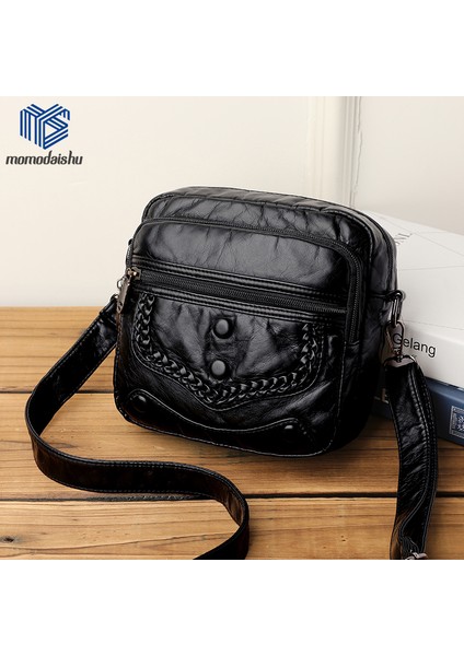 E- Pu Deri Omuz Kadın Crossbody Telefon Cüzdan Tasarımcısı Küçük Kare Çok Fonksiyonlu Kemer Çantası (Yurt Dışından) fiyatları