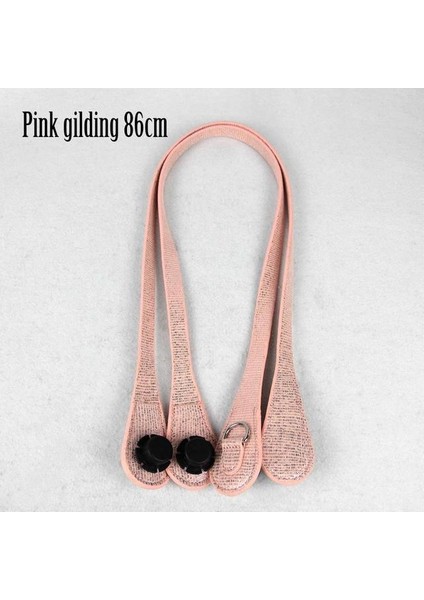 Pembe Yaldız 86CM 51CM 86CM Ince Kollar Kenar Boyamatoka Gözyaşı Sonu Obag Için Suni Deri Kolları Eva O Gövdesi Için Zincir Kolye Çantası (Yurt Dışından)