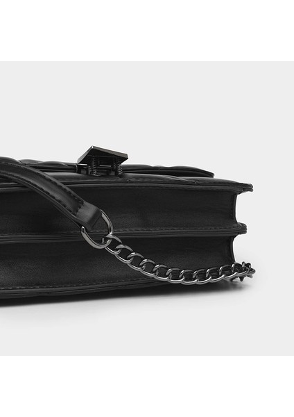 Tasarım Eşkenar Dörtgen Kadın Pu Deri Crossbody Zincir Küçük Messenger Kadın Omuz Büyük Kapasiteli Çantası (Yurt Dışından) fırsatları
