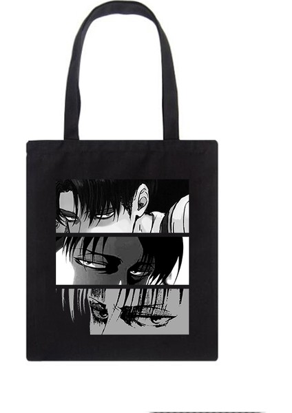 HEI04 Titans Saldırı Japon Animesi Kanvas Büyük Kapasiteli Harajuku Kadın Omuzdan Askili Ulzzang Karikatür Kadın Alışveriş Çantası (Yurt Dışından) indirimleri