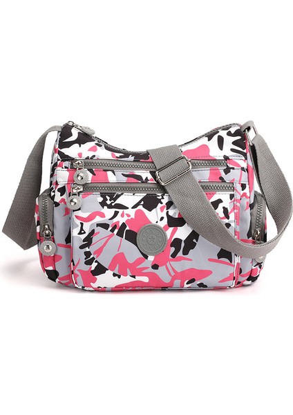 Ginkgo Biloba Kadın Kadın Büyük Kapasiteli Su Geçirmez Naylon Omuz Crossbody Bolsa Feminina Tuval Kadın Postacı Çantası (Yurt Dışından) fiyatları