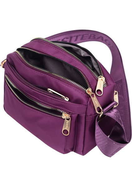 Kadın Postacı Su Geçirmez Naylon Omuz Küçük Kadın Tote Seyahat Plaj Crossbody Üstten Saplı Çantası (Yurt Dışından) indirimleri