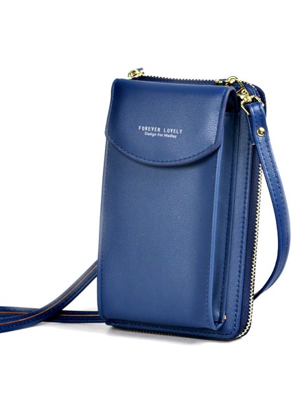 Pu Deri Telefon Tasarımcısı Kadın Küçük Crossbody Omuz Trend Kadın Kart Manşonlar Cüzdan Çantası (Yurt Dışından) fiyatları