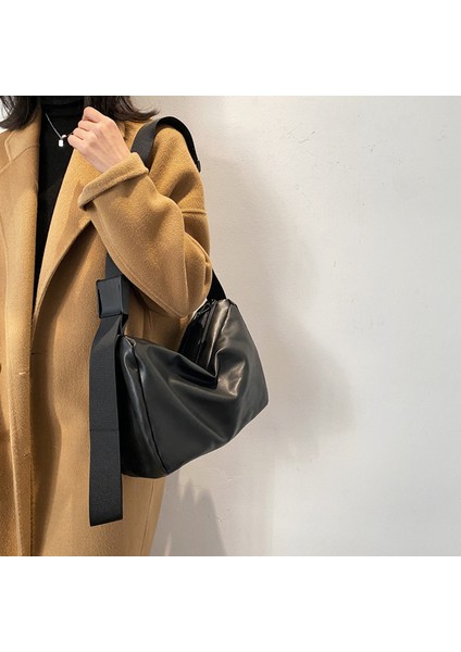 Küçük Tasarımcı Kadın Deri Kadın Omuz Tasarım Kadın Postacı Bolsos Çantası (Yurt Dışından)