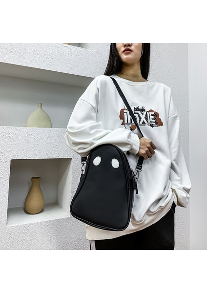 Küçük Flap O Cadılar Bayramı Küçük Hayalet Sevimli Crossbody Komik Face Kadın Kızlar Göğüs Paketi Kadın Sırt Kapasiteli Kadın Cüzdanlar Çantası (Yurt Dışından) indirimleri