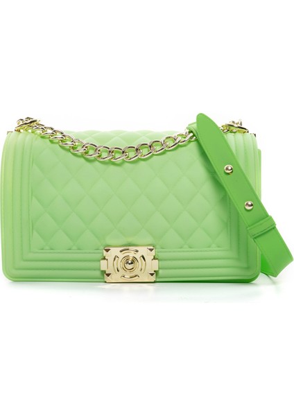 16 Tasarım Kadın Şeker Messenger Omuz Crossbody Kadın Cüzdan Kadın Için Renkli Gökkuşağı Jöle Çantası (Yurt Dışından) fırsatları