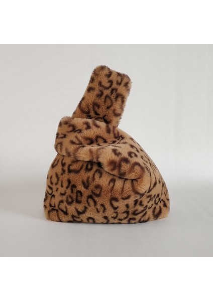 Sarı Sevimli Yumuşak Peluş Kadın Taklit Kürk Kadın Kış Debriyaj Tasarım Kadın Küçük Bez Yelek Bolso Mujer Çantası (Yurt Dışından) fırsatları