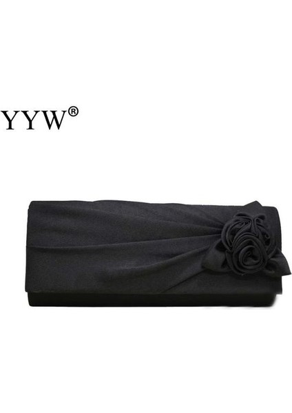 Yyw Ipek Kadın Akşam Parti Debriyaj Güzel Çiçek Zincir Küçük Omuz Crossbody Kadın 2018 Çantası (Yurt Dışından)