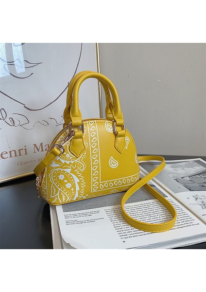 Açık Kaju Çiçek Omuz Kadın Için Retro Tasarım Kadın Üst Kolu Kabuk Kadın Seti Crossbody Çantası (Yurt Dışından) fiyatları