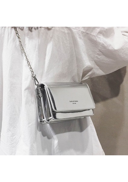Mbtı Kare Kadın Omuz 2023 Bolso Mujer Zincir Crossbody Kadın Y2K Günlük Alışveriş Ana Kesesi Çantası (Yurt Dışından) fiyatları