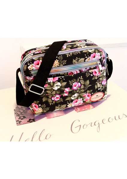 Gül 2023 Kadın Kanvas Omuz Çapraz Küçük Kare Çok Fonksiyonlu Sıcak Satış Büyük Kapasiteli Naylon Crossbody Çantası (Yurt Dışından) fiyatları