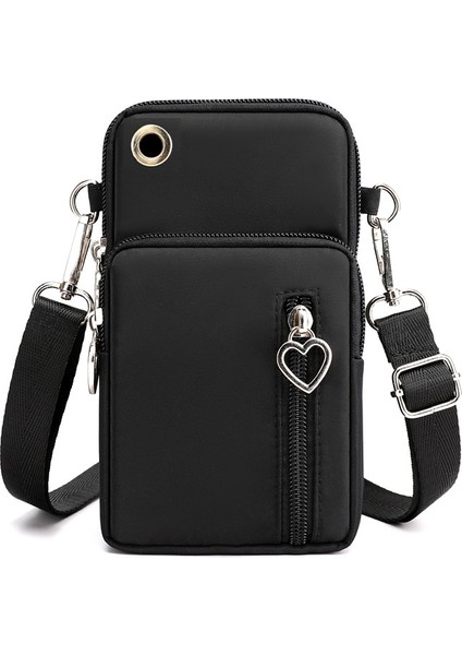 Küçük Omuz Naylon Kadın Cep Telefonu Mini Kadın Messenger Kadın Cüzdan Crossbody Kadın Bolso Çantası (Yurt Dışından) fiyatları