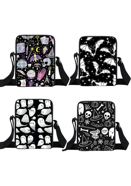 XKBBAT06CW Vampir Yarasa Hayalet Askılı Kadın Crossbody Gotik Vlad Tepes Küçük Satchel Cadılar Bayramı Omuz Çantası (Yurt Dışından) fırsatları