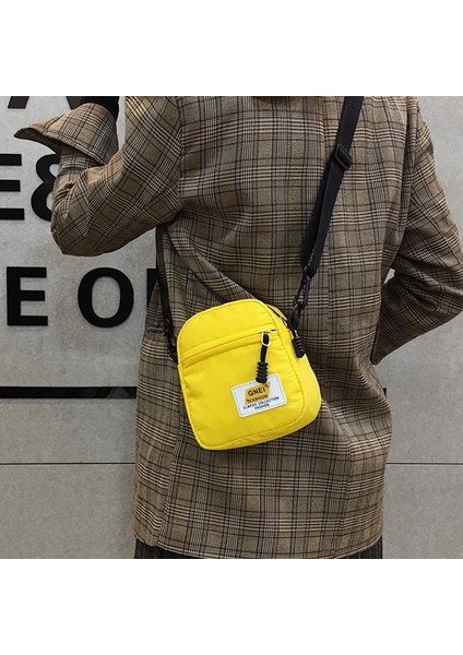Crossbody Naylon Omuz Ayarlanabilir Askılı Günlük Satchel Küçük Postacı Çantası (Yurt Dışından) fırsatları