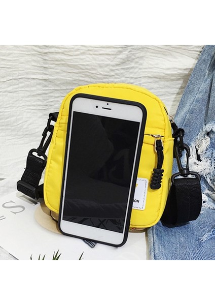 Crossbody Naylon Omuz Ayarlanabilir Askılı Günlük Satchel Küçük Postacı Çantası (Yurt Dışından) indirimleri