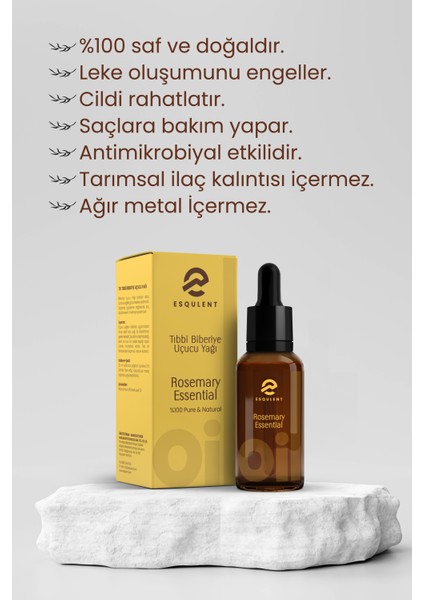 Biberiye Uçucu Yağı 10 ml