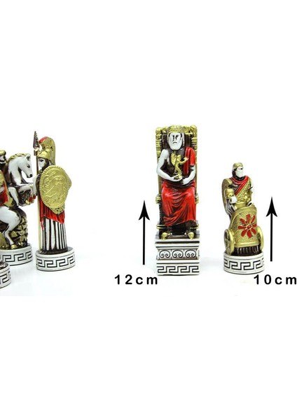 Satranç Taşı Polyester Büyükboy Athena Dekoratif Hediyelik