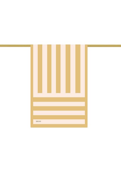 Gold Çizgi Desen Twill Ipek Şal fiyatları