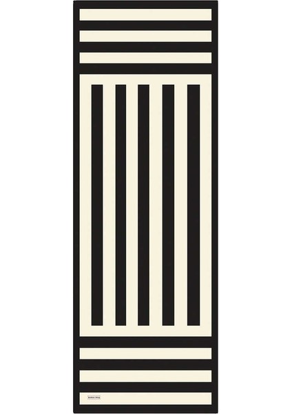 Siyah Çizgi Desen Twill Ipek Şal fırsatları