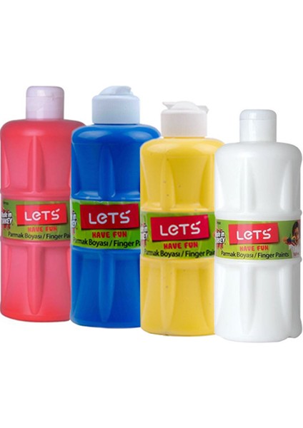 Lets Parmak Boyası 500ML 4lü Set 1