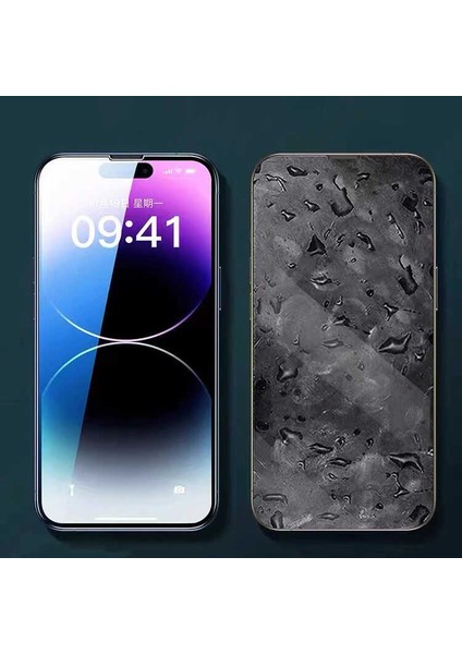 Apple iPhone 15 Plus Davin Darbelere Dayanıklı Anti Su Kırılmaz Seramik Ekran Koruyucu