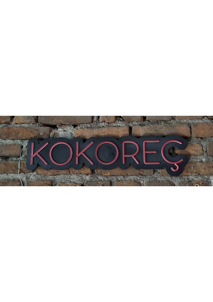 Kokoreç Neon LED Duvar Aydınlatması