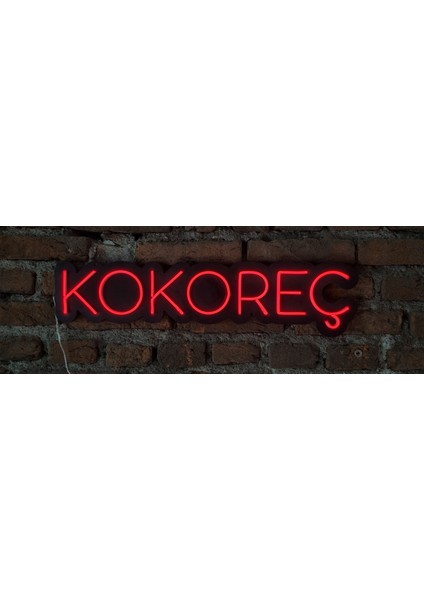 Kokoreç Neon LED Duvar Aydınlatması