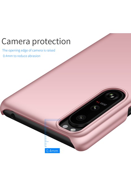 Sony Xperia 5 Iıı 5g Sabit Pc Arka Kapak Düz Renk Anti-Slatch Telefon Kılıfı (Yurt Dışından) fırsatları