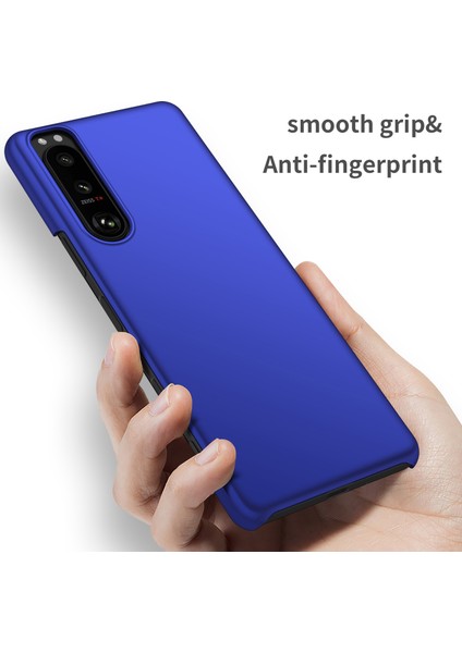 Sony Xperia 5 Iıı 5g Sabit Pc Arka Kapak Düz Renk Anti-Slatch Telefon Kılıfı (Yurt Dışından) modelleri
