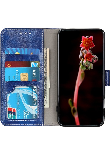 Oppo RENO10 Pro 5g / RENO10 5g Flip Telefon Kapağı, Cüzdan Pu Deri Kılıf Retro Çılgın At Doku Stand Telefon Kabuğu (Yurt Dışından) indirimleri