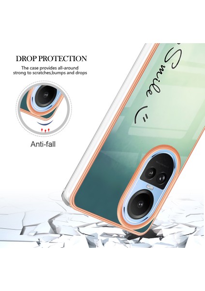 Oppo RENO10 5g Imd Desen Tpu Telefon Kılıfı Elektrokaplatma Kapağı (Yurt Dışından) fırsatları