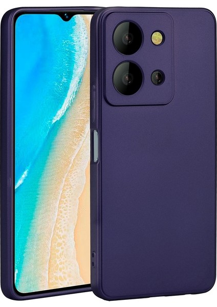 Case Street Casestreet Vivo Y36 4g Kılıf Renkli Lüx Korumalı Premier Mat Silikon Lacivert