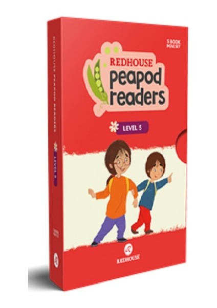 Redhouse Yayınları Peapod Readers İngilizce Hikaye Seti 5 (Kutulu)