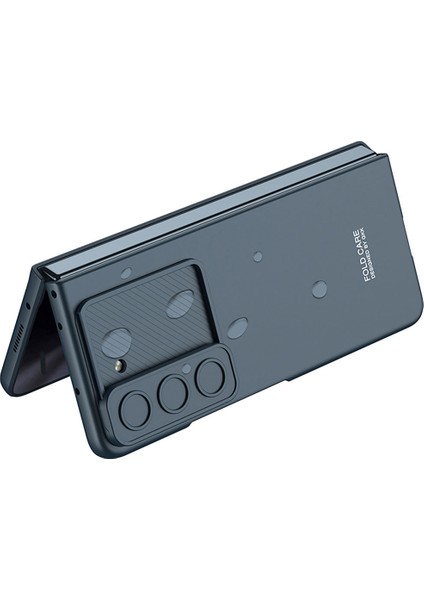 Samsung Galaxy Z Fold 5 Kılıf Kıpta Sürgülü Kapak Siyah fiyatları