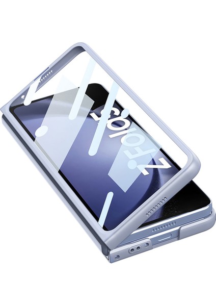 Samsung Galaxy Z Fold 5 Kılıf Kıpta Sürgülü Kapak Siyah fırsatları