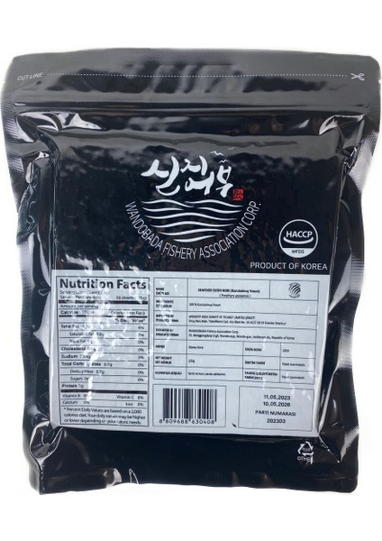 Yaki Nori Sushi Deniz Yosunu 50 Yaprak 125G fiyatları