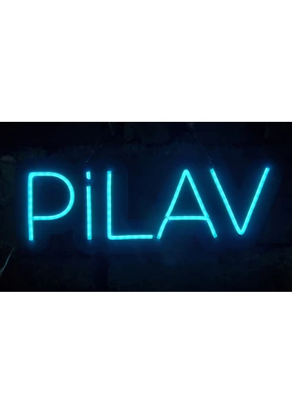 Pilav Neon LED Duvar Aydınlatması