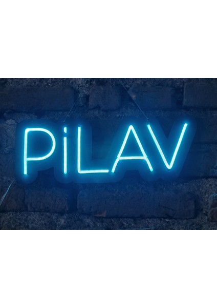 Pilav Neon LED Duvar Aydınlatması