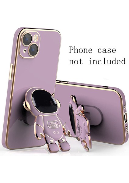 Xiaomi Poco F5 Pro Kılıf Kamera Korumalı Astronot Desenli Standlı Silikon Pembe fırsatları