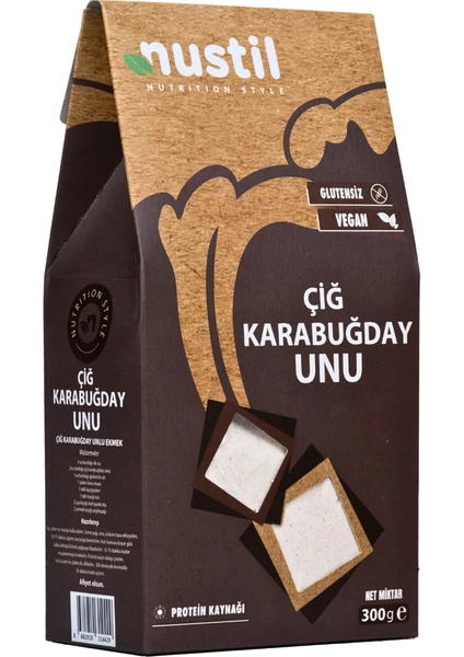 Nustil Çiğ Karabuğday Unu 300G