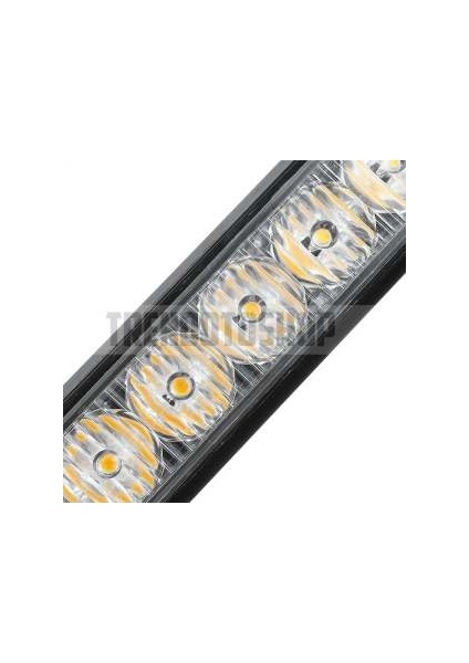 Acil Durum Ikaz Lambası Farklı Çakar Modlu 4 Way 4 Yönlü Turuncu (530362864)42 LED 52 cm