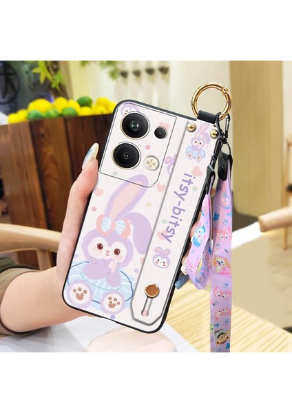 Telefon Kılıfı Oppo Reno 9 Pro+ 5g Kordon Bileklikli Karikatür Telefon Kılıfı (Yurt Dışından)