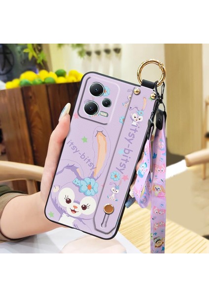 Telefon Kılıfı Xiaomi Redmi Note 12 5g/poco X5 5g Kordon Bileklikli Karikatür Telefon Kılıfı (Yurt Dışından) fiyatları
