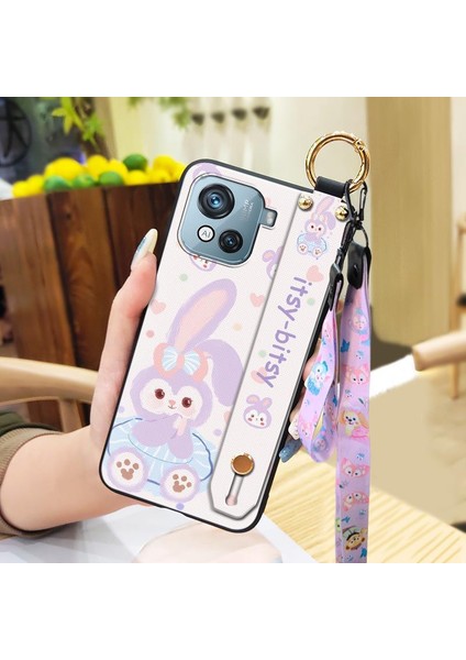 Telefon Kılıfı Blackview Oscal C80 Kordon Bileklikli Karikatür Telefon Kılıfı (Yurt Dışından)