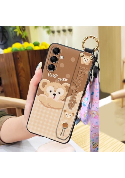 Telefon Kılıfı Samsung Galaxy M14 5g Kordon Bileklikli Karikatür Telefon Kılıfı (Yurt Dışından)